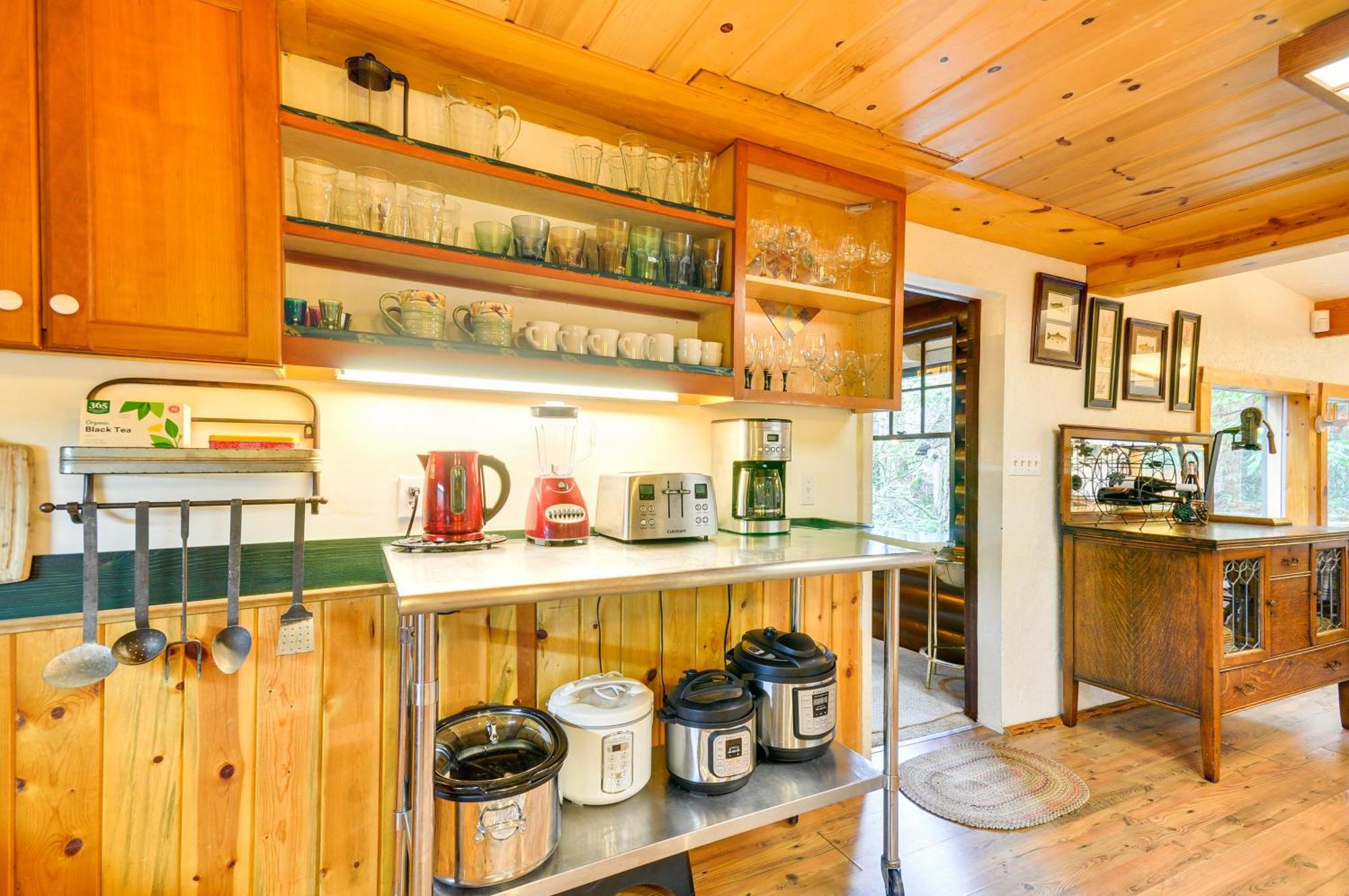 Forested Minikahda Lodge With Hot Tub Near Mt Hood Rhododendron Exterior photo