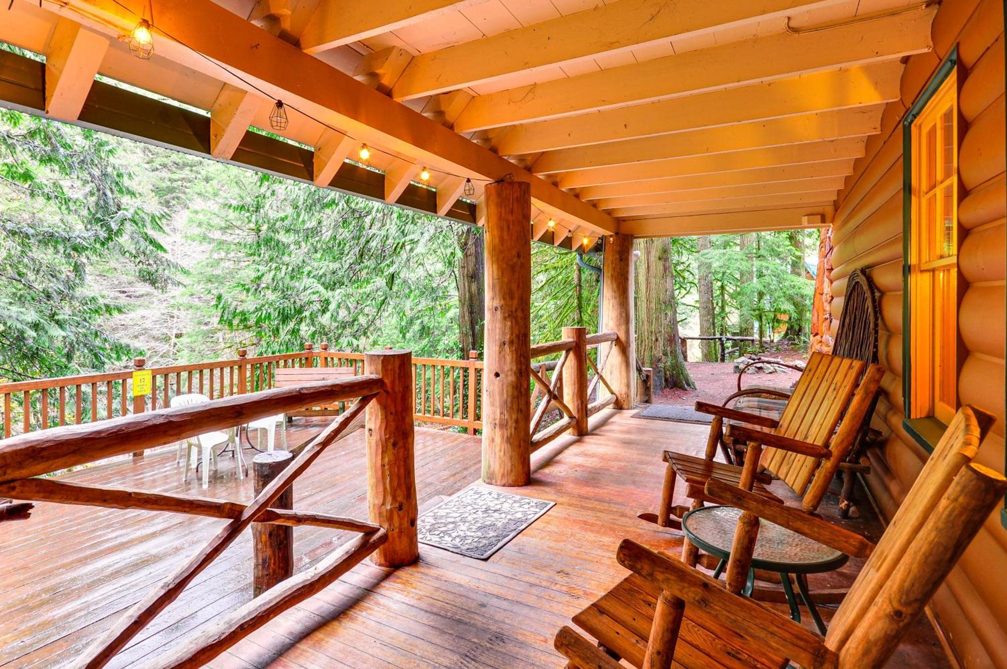 Forested Minikahda Lodge With Hot Tub Near Mt Hood Rhododendron Exterior photo