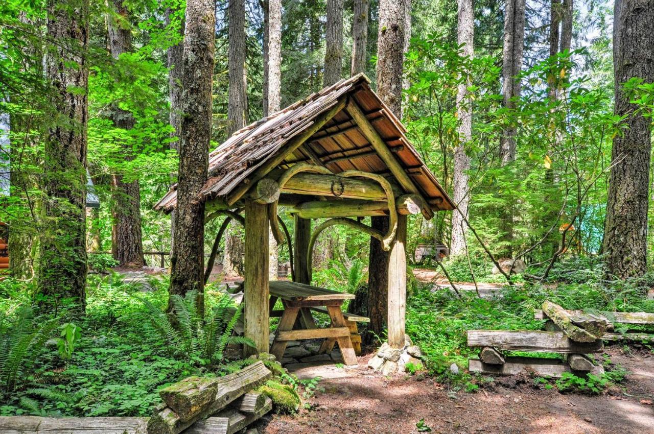 Forested Minikahda Lodge With Hot Tub Near Mt Hood Rhododendron Exterior photo