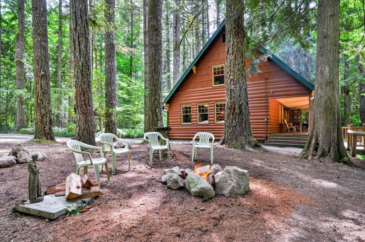 Forested Minikahda Lodge With Hot Tub Near Mt Hood Rhododendron Exterior photo