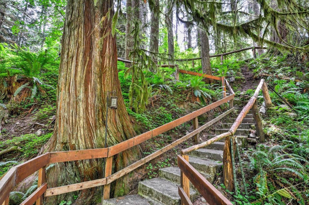 Forested Minikahda Lodge With Hot Tub Near Mt Hood Rhododendron Exterior photo