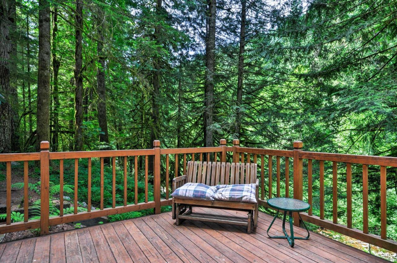 Forested Minikahda Lodge With Hot Tub Near Mt Hood Rhododendron Exterior photo